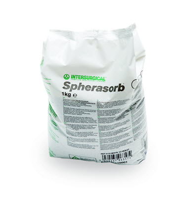 Spherasorb™, couleur virant du blanc au violet, sachet de 1kg