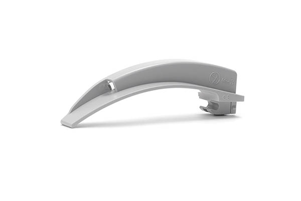 Lame de laryngoscope usage unique en plastique, type Macintosh, taille 3