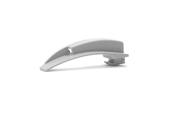 Lame de laryngoscope usage unique en plastique, type Macintosh, taille 2