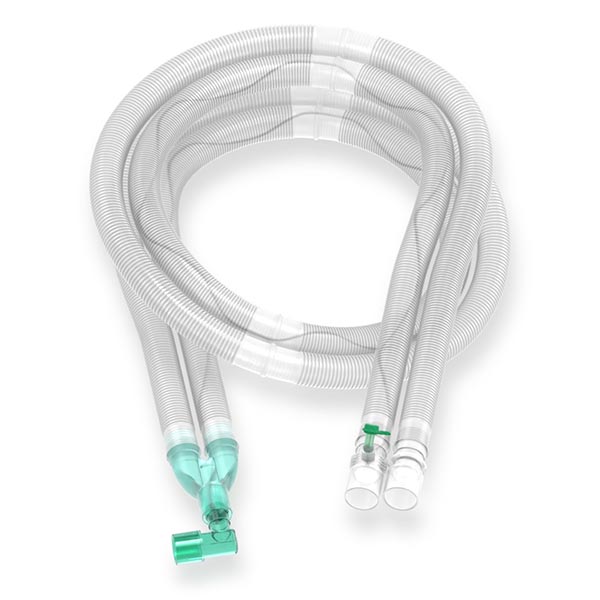 Circuit respiratoire Flextube™ 22mm avec ligne de monitorage intégrée, ≥1.6m