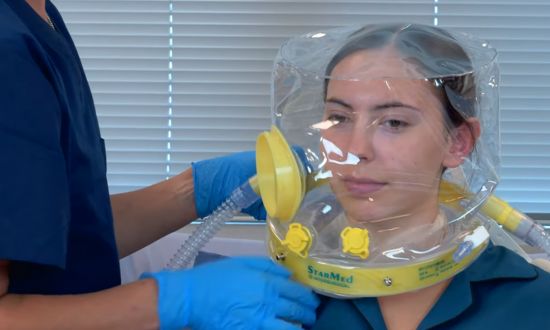 Mise en place du heaume VNI StarMed CaStar R