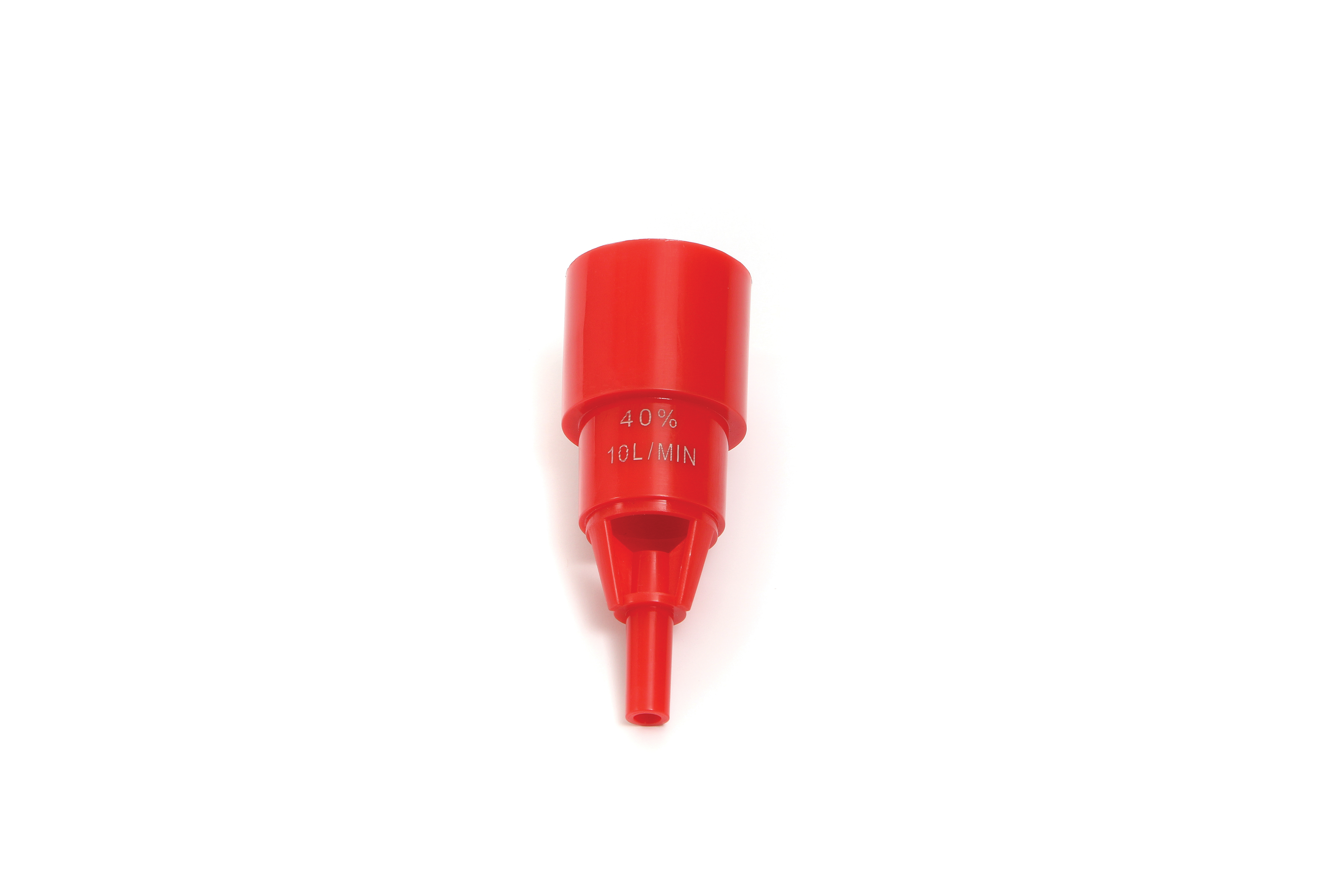 Valve Venturi oxygène 40%, rouge (anciennement REF 0040000)