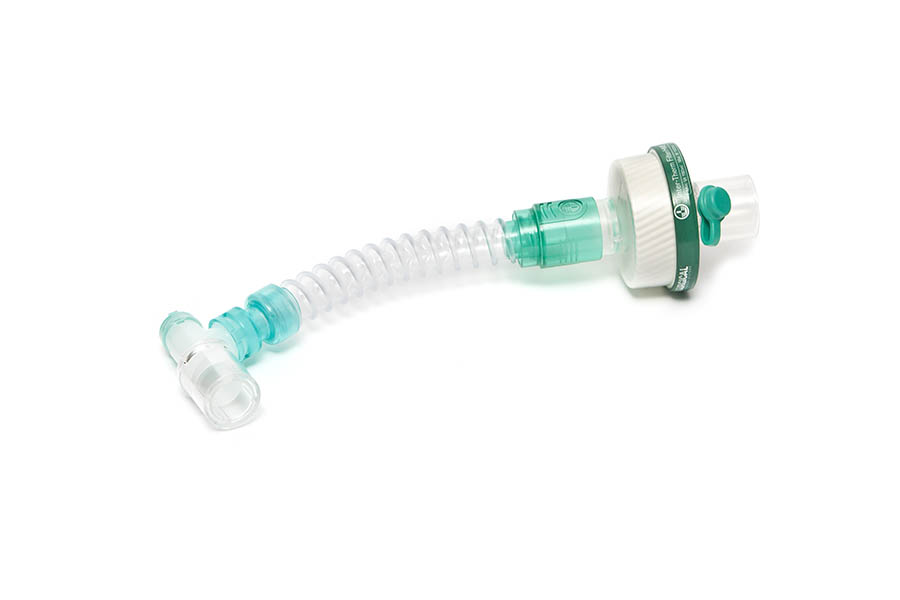 FECH Inter-Therm™ avec luer lock et catheter mount lisse avec raccord coudé double rotule et capuchon double Flip Top - Stérile