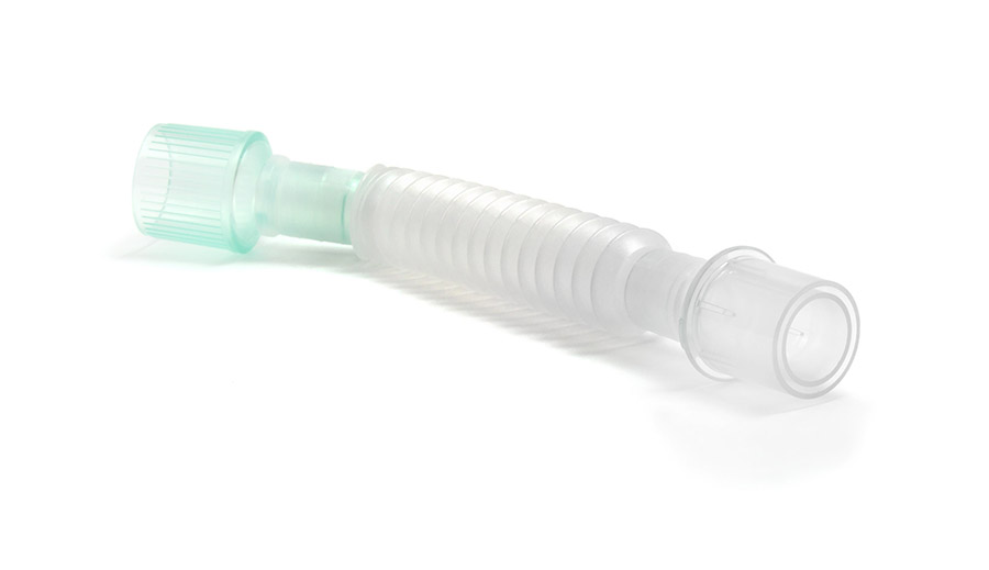 Catheter Mount Superset 22F - raccord patient droit 22M/15F, ≥70-150mm – stérile