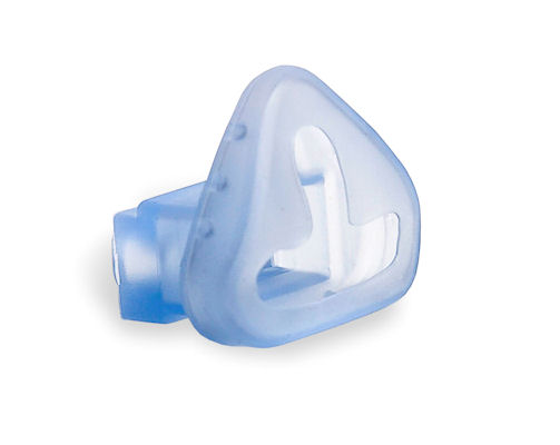 Masque nasal moyen bleu