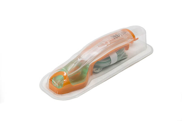 i-gel®O2 Resus Pack (contenu : i-gel O2 taille 5, sachet de lubrifiant, harnais de fixation et sonde d’aspiration charrière 12). Pour grand adulte +90kg