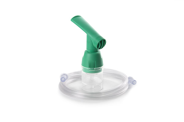 Kit nébuliseur Cirrus™2 avec embout buccal en T et tuyau 2.1m, à patient unique